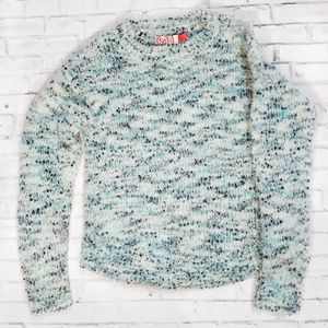 SO Girls Fuzzy Sweater Teal NWT Size 8